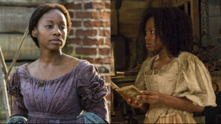 Anika Noni Rose, left, and E’myri Lee CrutchfieldMichele Short/History; Steve Dietl/ History
